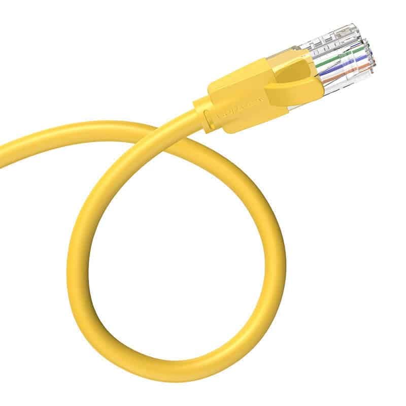 Καλώδιο Δικτύου UTP CAT6 Vention IBEYH RJ45 Ethernet 1000Mbps 2m Κίτρινο 4