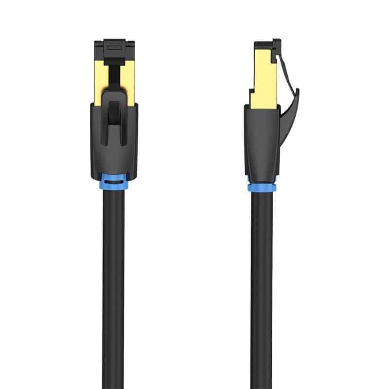 Καλώδιο Δικτύου CAT8 SFTP Vention IKABF RJ45 Ethernet 40Gbps 1m Μαύρο