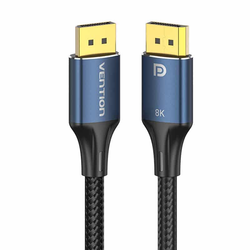 Καλώδιο DisplayPort 1.4 Vention HCELF 1m, 8K 60Hz/ 4K 120Hz (μπλε) 2