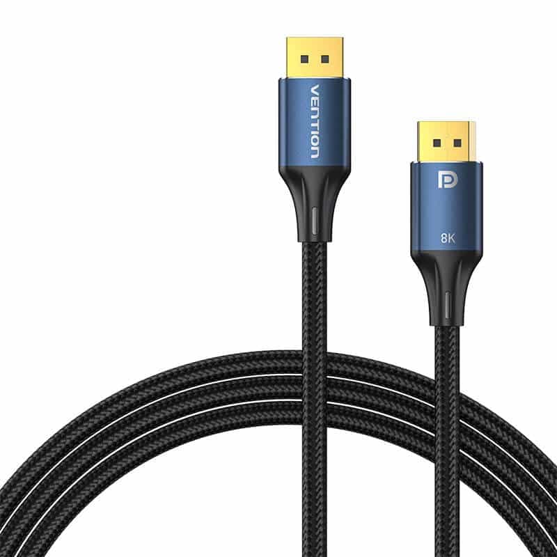 Καλώδιο DisplayPort 1.4 Vention HCELH 2m, 8K 60Hz/ 4K 120Hz (μπλε)