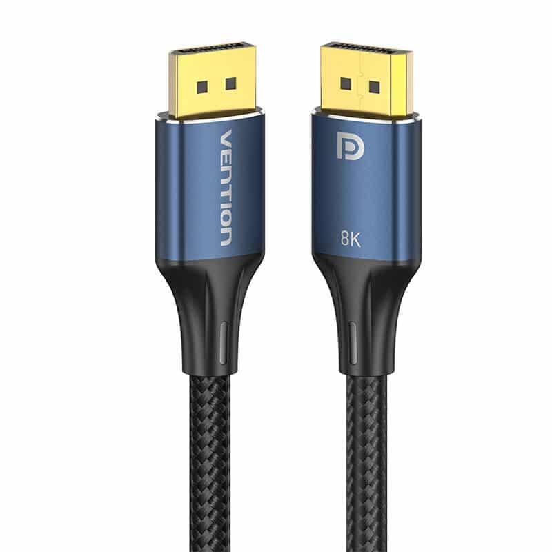 Καλώδιο DisplayPort 1.4 Vention HCELH 2m, 8K 60Hz/ 4K 120Hz (μπλε) 2