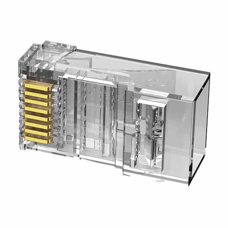 Vention Modular Plug RJ45 Cat.5E UTP, διαφανές, 100 τεμάχια 2