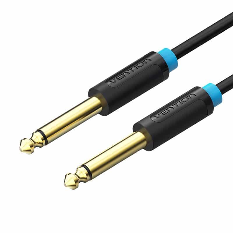 Καλώδιο Ήχου Vention BAABL TS 6.35mm 10m (μαύρο) 3