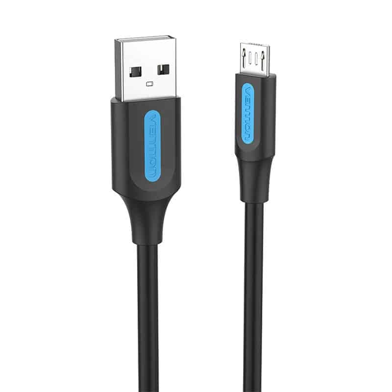 Καλώδιο USB 2.0 A προς Micro USB Vention COLBG 3A 1,5m μαύρο 3