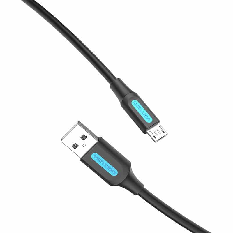 Καλώδιο USB 2.0 A προς Micro USB Vention COLBG 3A 1,5m μαύρο 4