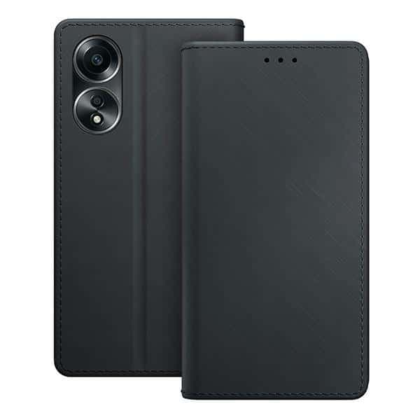 3MK Wallet Case - θήκη για Oppo A58 4G - Μαύρο 13