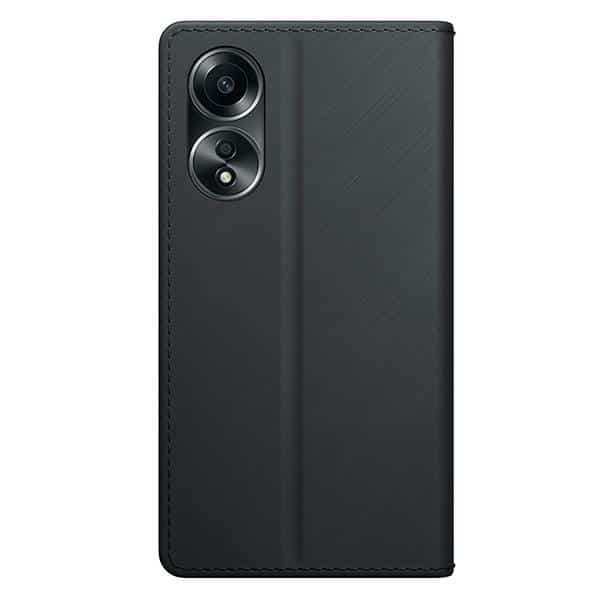 3MK Wallet Case - θήκη για Oppo A58 4G - Μαύρο 7