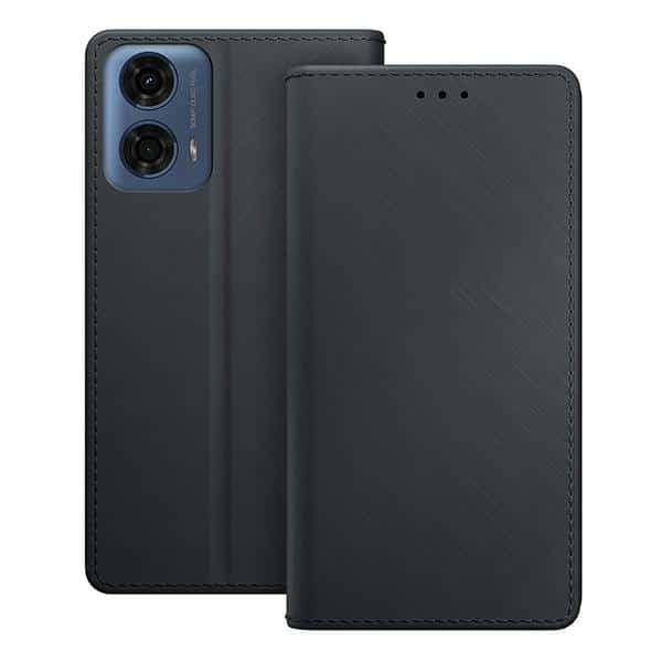 3MK Wallet Case - θήκη για Motorola Moto G24 / Power - Μαύρο 13