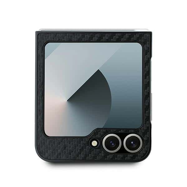 BMW Carbon Tricolor Line - θήκη για Samsung Galaxy Z Flip6 - Μαύρο 3