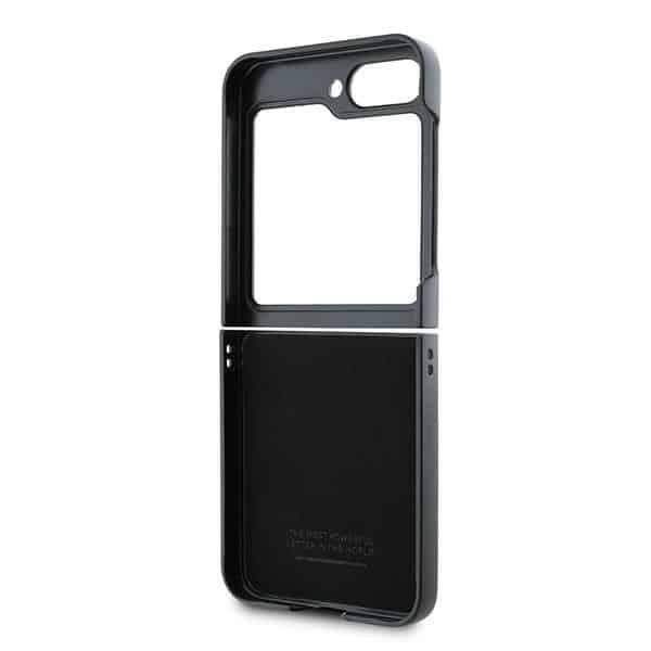 BMW Carbon Tricolor Line - θήκη για Samsung Galaxy Z Flip6 - Μαύρο 7
