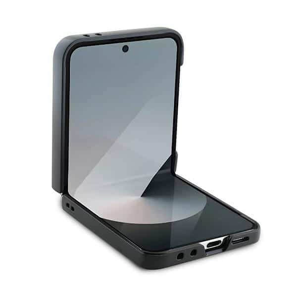 BMW Carbon Blue Line - θήκη για Samsung Galaxy Z Flip6 - Μαύρο 4