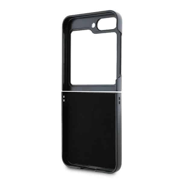 DKNY Καρό μοτίβο - θήκη για Samsung Galaxy Z Flip6 - Μαύρο 7