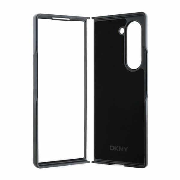 DKNY Checkered Pattern & Printed Stripes - θήκη για Samsung Galaxy Z Fold6 F956 - Μαύρο 6