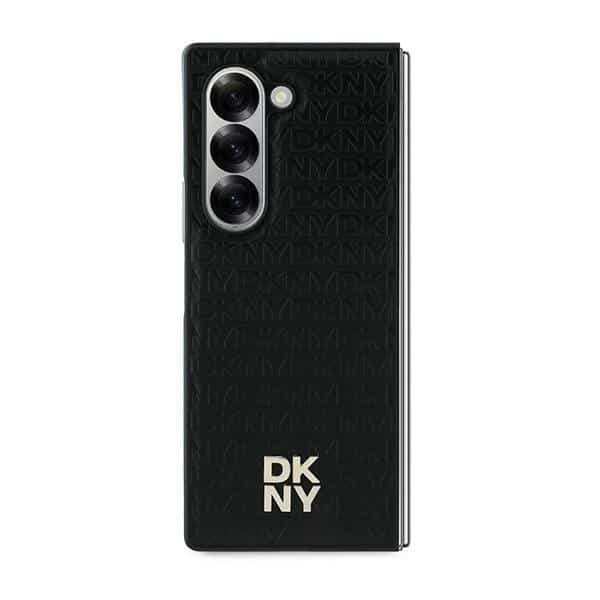 DKNY Repeat Pattern Stack Logo - θήκη για Samsung Galaxy Z Fold6 - Μαύρο 2
