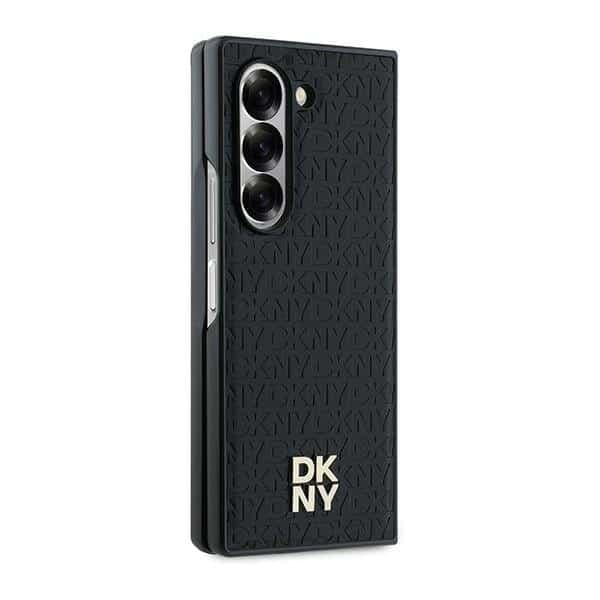 DKNY Repeat Pattern Stack Logo - θήκη για Samsung Galaxy Z Fold6 - Μαύρο 5