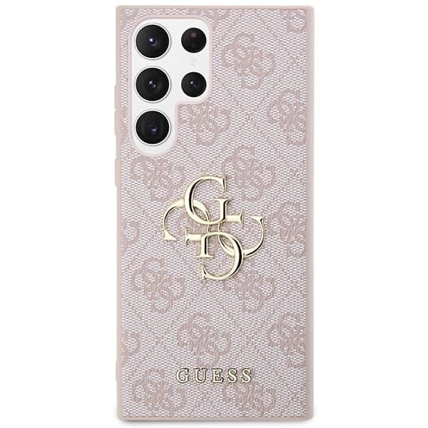 Guess - Big Metal Logo - Samsung Galaxy S23 Ultra - Ροζ 3