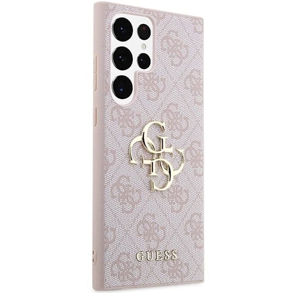 Guess - Big Metal Logo - Samsung Galaxy S23 Ultra - Ροζ 4