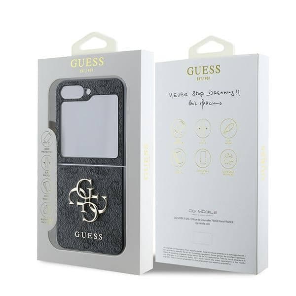 Guess Big Metal Logo - θήκη για Samsung Galaxy Z Flip 6- Μαύρο 8