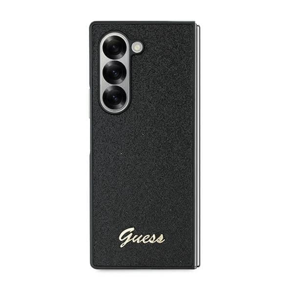 Guess 4G Glitter Script - θήκη για Samsung Galaxy Z Fold6 - Μαύρο 2