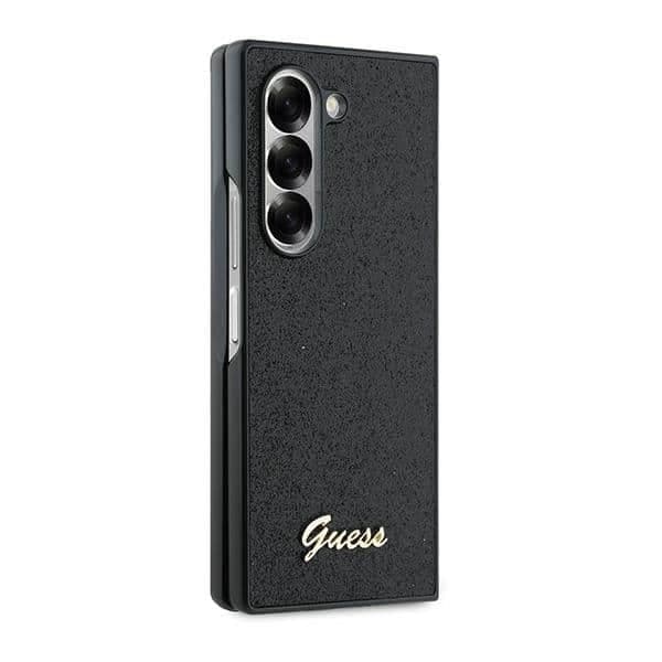 Guess 4G Glitter Script - θήκη για Samsung Galaxy Z Fold6 - Μαύρο 5