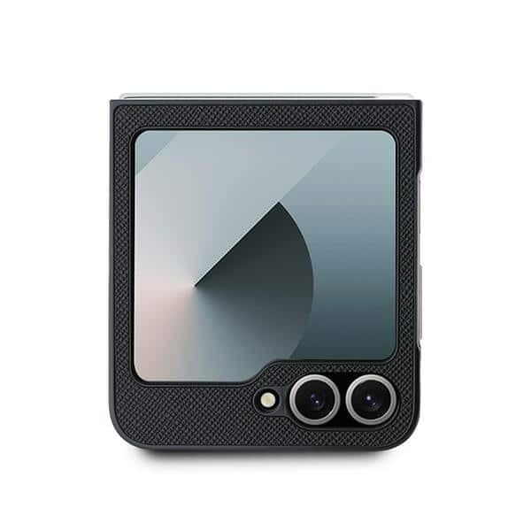 Karl Lagerfeld Saffiano Karl&Choupette - θήκη για Samsung Galaxy Z Flip6 - Μαύρο 3