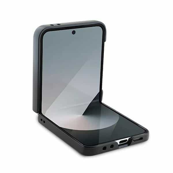 Karl Lagerfeld Saffiano Karl&Choupette - θήκη για Samsung Galaxy Z Flip6 - Μαύρο 4
