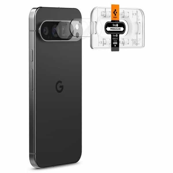 Spigen Optik.Tr Camera Google Pixel 9 Pro EZ FIT Lens 2τμχ/2pcs κρυστάλλινα διαυγές AGL08444 10