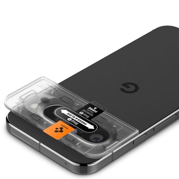 Spigen Optik.Tr Camera Google Pixel 9 Pro EZ FIT Lens 2τμχ/2pcs κρυστάλλινα διαυγές AGL08444 5