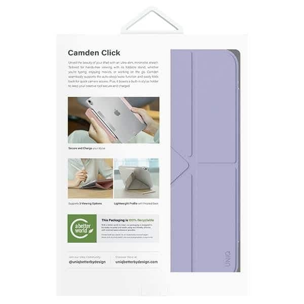 UNIQ Camden - θήκη για Apple iPad Air 11 (2024) / (2022) - Μωβ 11