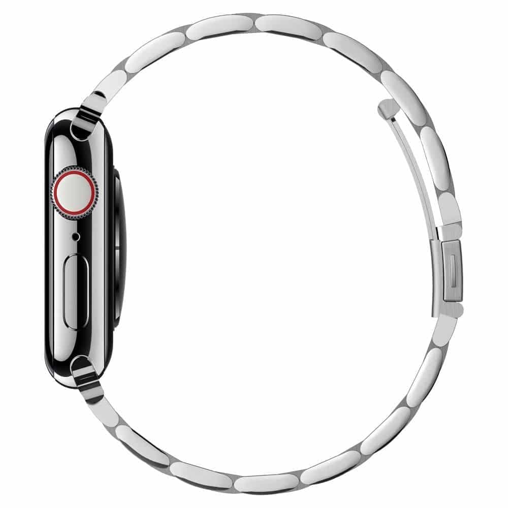 Spigen - Modern Fit - Apple Watch 1/2/3/4/5/6/7/8/9/10/SE/SE 2 (38/40/41/42mm) - Ασημί 6