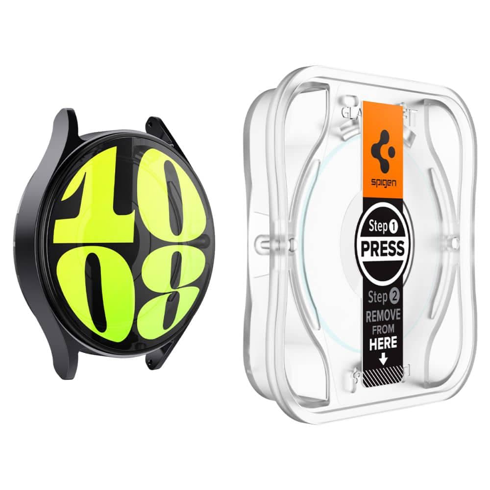 Spigen - Glas.tR EZ Fit (2 πακέτο) - Samsung Galaxy Watch7 40mm - Διαφανές 4
