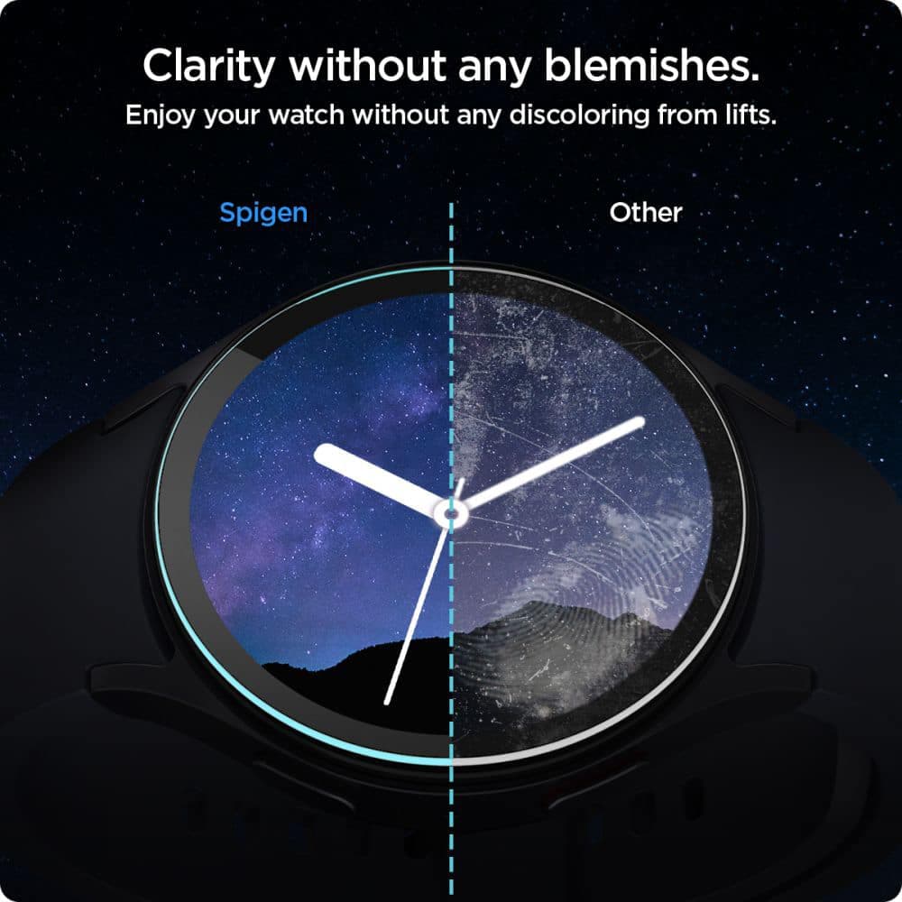 Spigen - Glas.tR EZ Fit (2 πακέτο) - Samsung Galaxy Watch7 40mm - Διαφανές 7