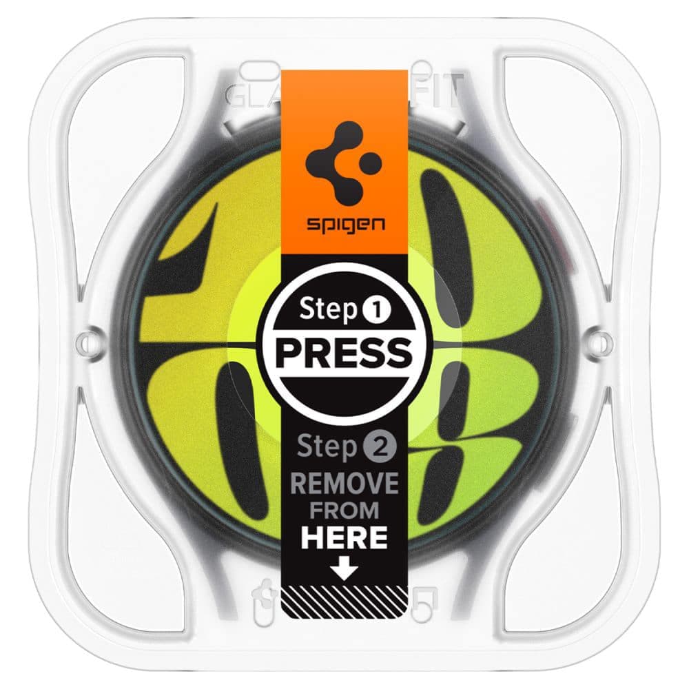 Spigen - Glas.tR EZ Fit (2 πακέτο) - Samsung Galaxy Watch7 40mm - Διαφανές 5