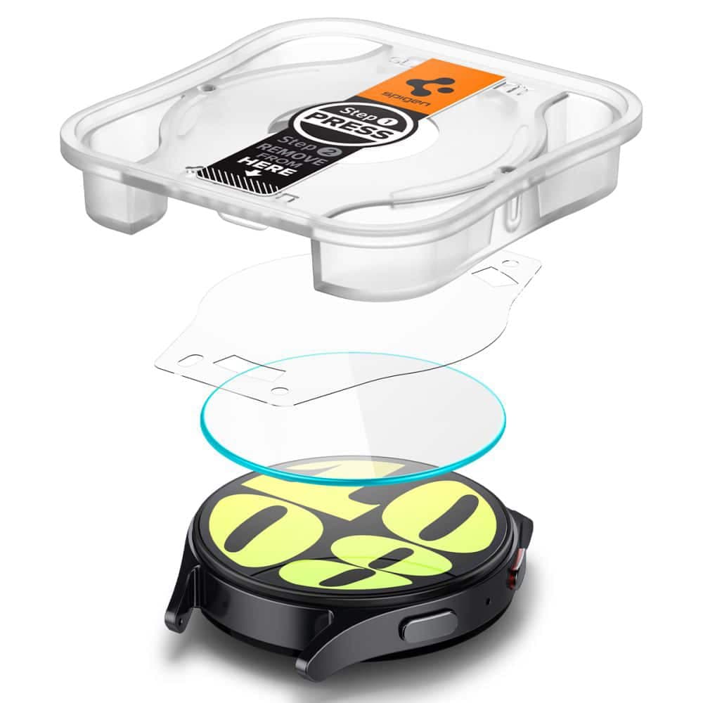 Spigen - Glas.tR EZ Fit (2 πακέτο) - Samsung Galaxy Watch7 40mm - Διαφανές 3
