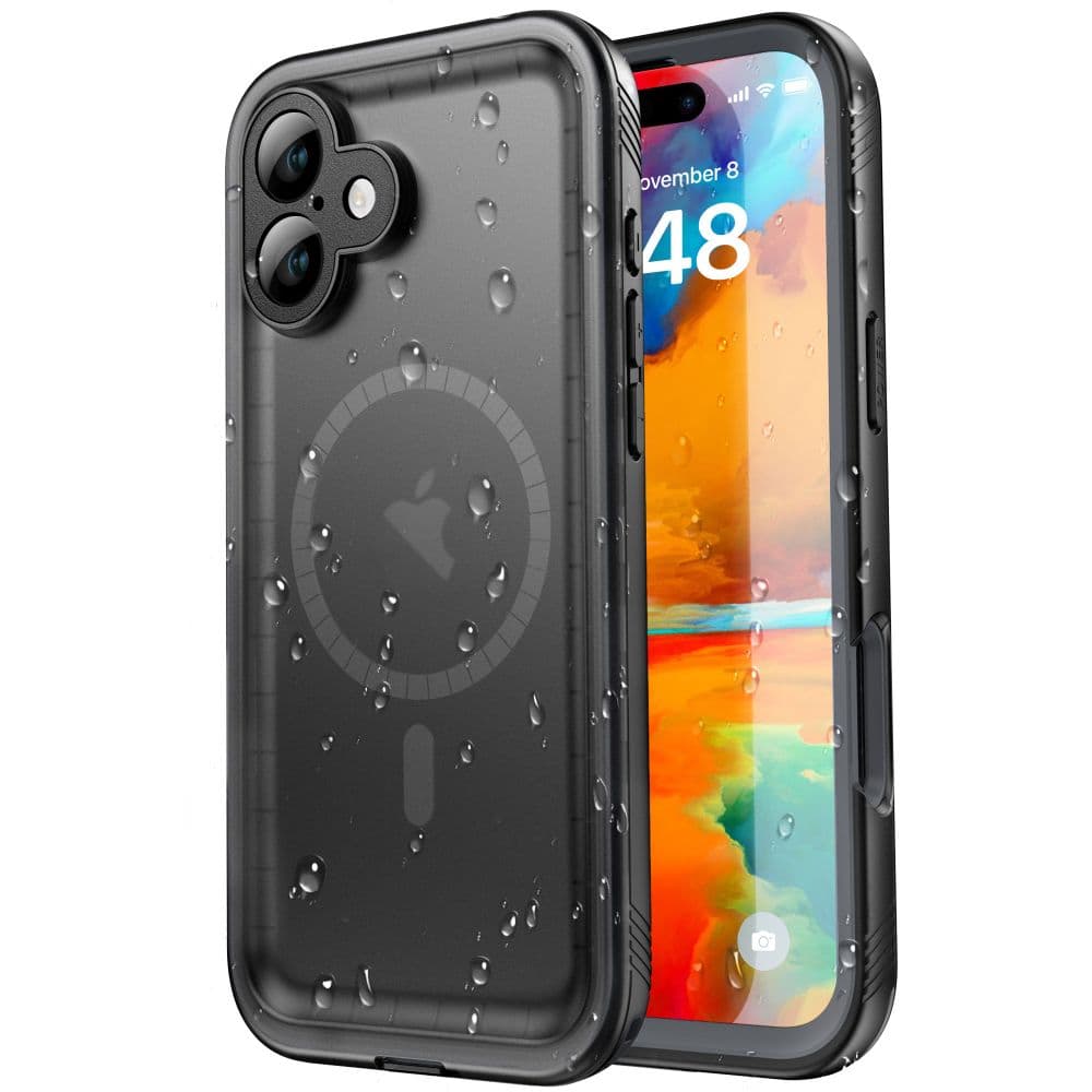 ShellBox - Αδιάβροχη Θήκη IP68 - iPhone 16 - Μαύρη 2