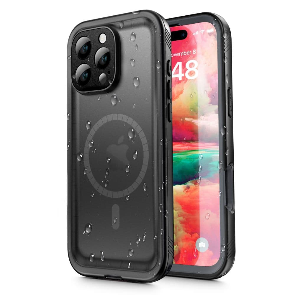 ShellBox - Αδιάβροχη Θήκη IP68 - iPhone 16 Pro Max - Μαύρο 2