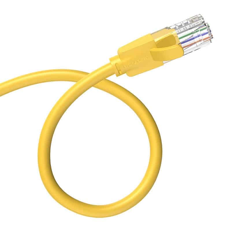 Vention Καλώδιο Δικτύου UTP CAT6 IBEYF RJ45 Ethernet 1000Mbps 1m Κίτρινο 4