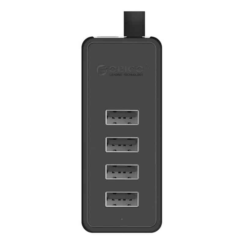 Orico W5P-100 USB σε 4x USB 2.0 Hub (μαύρο)