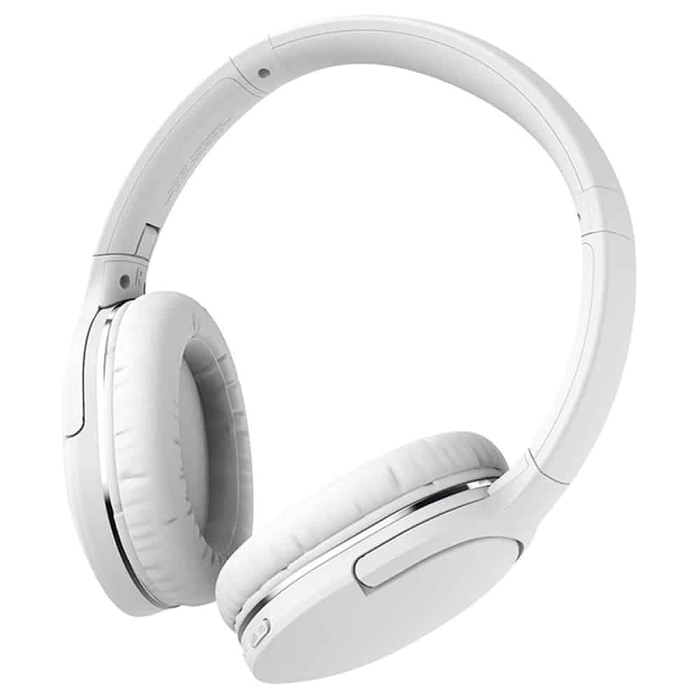 Baseus - Ασύρματα Ακουστικά Encok D02 Pro (NGTD010302) - Σχεδίαση Over Ear, Μείωση Θορύβου, Bluetooth V5.3 - Λευκό 2