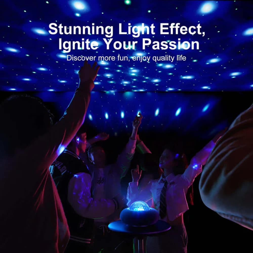 JoyRoom - Ασύρματο Ηχείο Maya Series (JR-MS02) - Bluetooth 5.1, RGB LED Φώτα, 4400mAh - Μαύρο 5