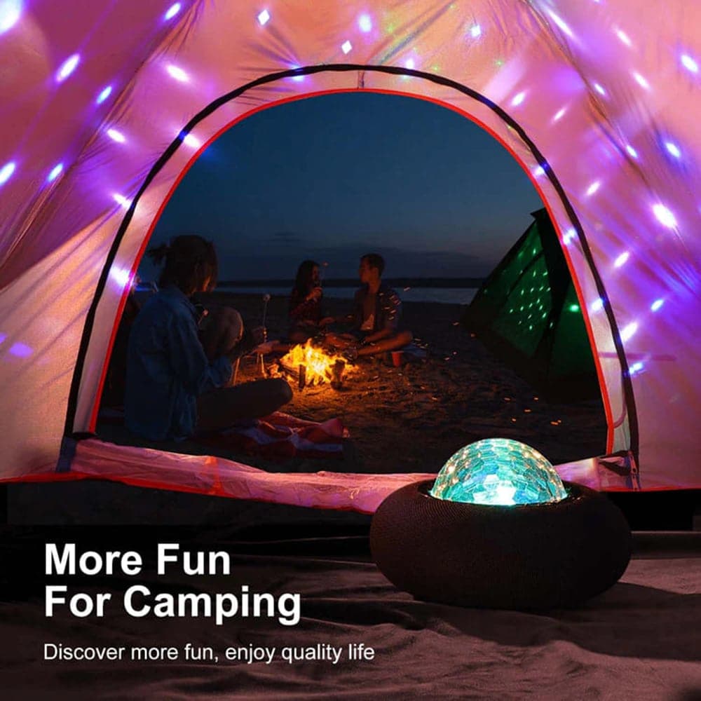 JoyRoom - Ασύρματο Ηχείο Maya Series (JR-MS02) - Bluetooth 5.1, RGB LED Φώτα, 4400mAh - Μαύρο 6