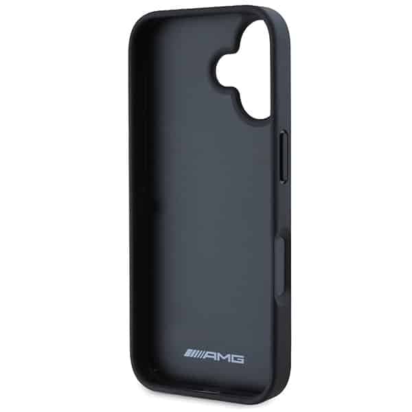 Mercedes Leather Debossed Lines - θήκη για Apple iPhone 16 - Μαύρο 7