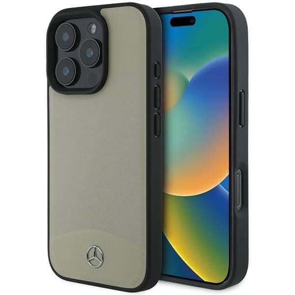 Mercedes Textured And Plain Leather MagSafe - Apple iPhone 16 Pro Max - Πολύχρωμο