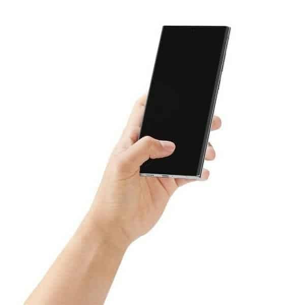 Spigen Προστασία οθόνης Neo Flex Sam S908 S22 Ultra 2τμχ εφαρμογή σε υγρή κατάσταση AFL04137 3