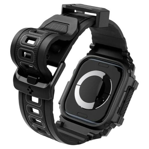 Spigen Rugged Armor Pro - θήκη για Apple Watch 10 / 11 42mm - Μαύρο 10