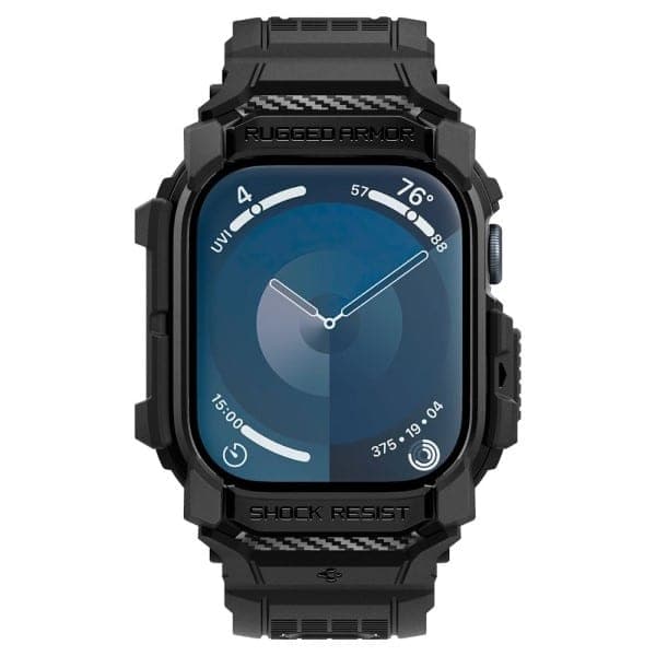 Spigen Rugged Armor Pro - θήκη για Apple Watch 10 / 11 42mm - Μαύρο 4