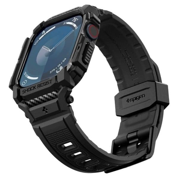 Spigen Rugged Armor Pro - θήκη για Apple Watch 10 / 11 42mm - Μαύρο 6