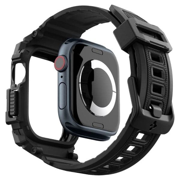 Spigen Rugged Armor Pro - θήκη για Apple Watch 10 / 11 42mm - Μαύρο 8