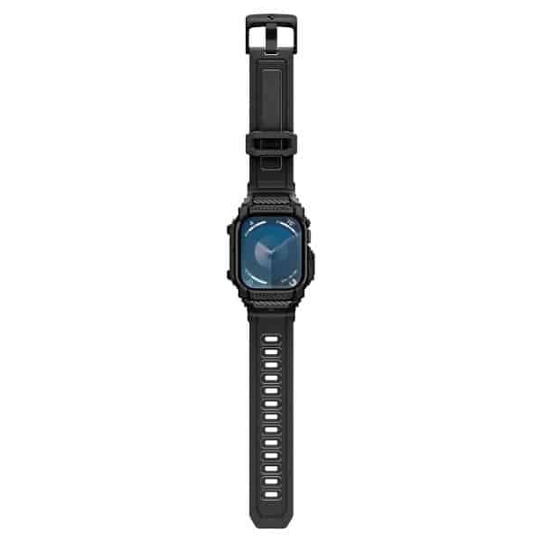 Spigen Rugged Armor Pro - θήκη για Apple Watch 10 / 11 42mm - Μαύρο 9