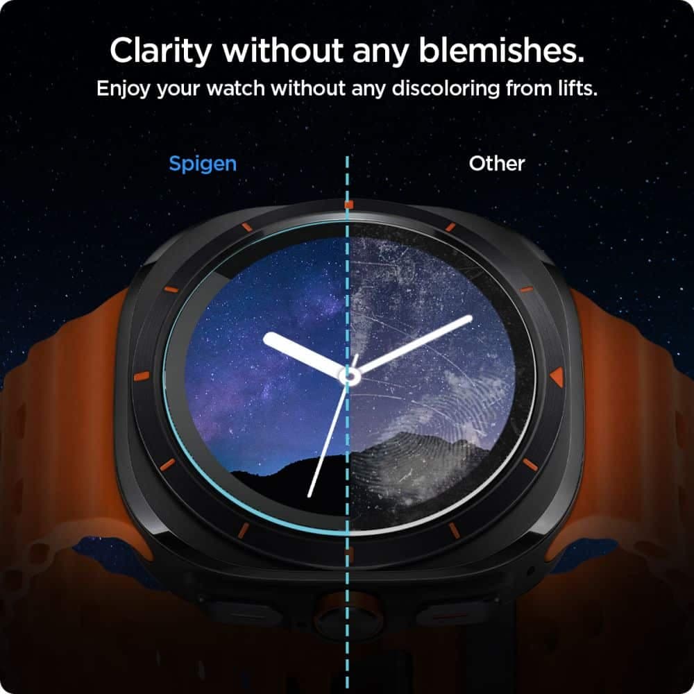 Spigen Glass.TR ”EZ-FIT” 2-pack Galaxy Watch Ultra (47 mm) διαφανές 11